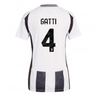 Ženski Nogometni dresi Juventus Federico Gatti #4 Domači 2024-25 Kratek Rokav